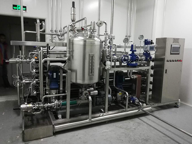 常州客戶咖啡殺菌灌裝設備